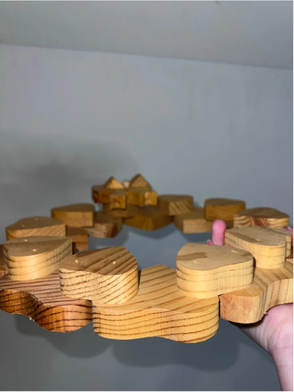 Unbranded wooden heart